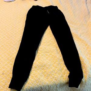 Black joggers
